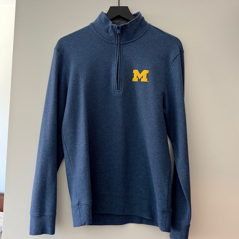 Vineyard Vines Michigan Quarter Zip